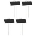 thumbnail image 4 of WEAVILUX Garden Labels Black Stainless Steel 4Pcs 11.8x3.5in, 4 of 8