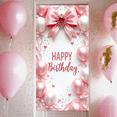 thumbnail image 6 of Pink Theme Happy Birthday Banner Decorative Balloons Event Decoration for Birthday Party Celebration Indoor Decoration Kids Party, 6 of 8