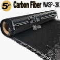 thumbnail image 2 of KARBXON-12 in x 5 ft - BEEHIVE Weave - Advanced Carbon Fiber Fabric - Black - 3K - 240g/meter, 2 of 10