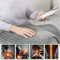 Cooling Blanket Electric Heating Pad For Back Shoulder Neck/Knee Leg Pain Cramps And Arthritis