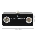 thumbnail image 3 of Miangastore Foot Switch Guitar Pedal Dual Guitar Effect Footswitch Musical Instrument Supply, 3 of 8