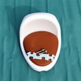 thumbnail image 2 of Asiento de para niños, sillín de con respaldo bajo, asiento de kart, sillín con respaldo para niños pequeños, vehículo de equilibrio Blanco y naranja, 2 of 8