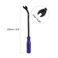thumbnail image 2 of Unique Bargains 6 Inch Black Oxide Fastener Remover Clip Removal Tool with Blue Plastic Handle, 2 of 6