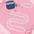 thumbnail image 4 of 2pcs Cute Cellphone Lanyard Phone Wrist Straps for Phonecase, Pink Rope Pearl Crossbody Phone Chain Neck Strap Universal Hand Wristlets with Tether Tabs for Phones Handbag Purse Keys, 4 of 6