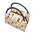 thumbnail image 5 of Vsdgher Cartoon Poodle Dog Print Insulated Reusable Bags with Sturdy Zipper and Handles, Foldable Totes for Hot or Cold Food Bring or Delivery, 5 of 8