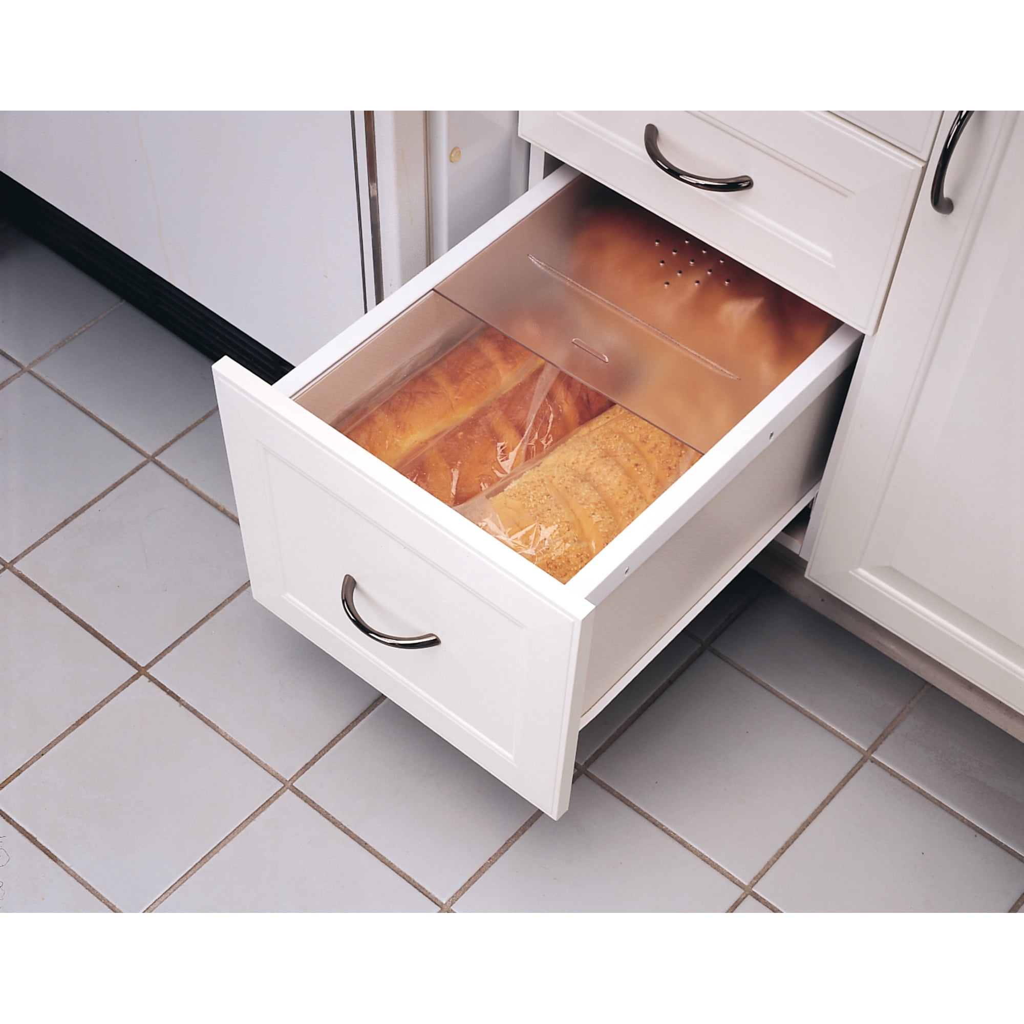 Rev-A-Shelf BDC-200-20 Small Kitchen Translucent Bread Drawer Cover (Cover Only)