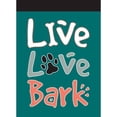 thumbnail image 3 of Garden Dog-Live Love Bark Flag, 3 of 3