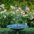 thumbnail image 5 of INF Water fountain solar powered 16 cm Black _Perfect Gift, 5 of 5
