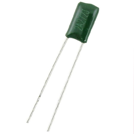 Mfd 100v Radial - Unique Bargains 50 Pcs 2700pF 0.0027uF 100V Polyester Film Capacitor Radial