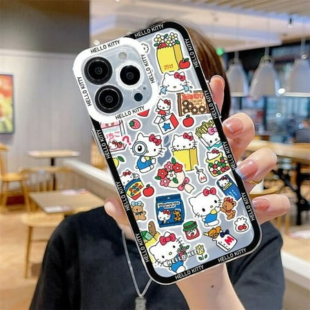 Cartoon Sanrio Hello Kitty Phone Case For Xiaomi Mi 13 12 11 10 lite 11i 12S Poco M4 F3 MIX 4 Pro Ultra 5G 4G Transparent Cover