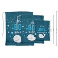 thumbnail image 3 of Darling Souvenir Blue Dolphin & It'S A Boy Baby Shower Party Supplies Favor Bags&nbsp;Drawstring Pouches&nbsp;15 Pieces, 3 of 5
