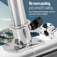 thumbnail image 3 of KNOX Raccord de Rail de Bateau pour Base d'Extension Bimini, Acier Inoxydable 316 Lourd, Raccord de Bride Supérieure, Bimini T-Top, Auvent pour Bateaux à Rames Pontons Yachts, Accessoires de Pont Base 80° Lot de 2, 3 of 7