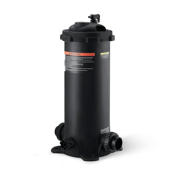 STAWAY 50 Sq. Ft Pool Filter - Leak-Proof Filtration System for Inground & Above Ground Pools, Hot Tubs & Spas with 50-Micron Core, Pressure Gauge & Relief Valve