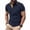 Solid Color, variant on MYAOYI Polo Shirt for Men Contrast Stripe Polo Shirt with Chest Pocket for Men