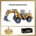 thumbnail image 6 of 4-Channel Remote Control Excavator, 360° Rotation & Digging Arm, Construction Vehicle Toy with Lights, STEM Educational Gift, 6 of 8