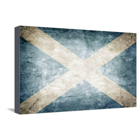 Scotland Flag Stretched Canvas Print Wall Art By kwasny221 ...