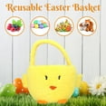 thumbnail image 5 of Happy Easter Yellow Basket Itty Bitty Pretty Angel High Boxy Doll LED Night Light Card Games Easter Candies Toys & Easter Plush Bucket for Kids Girls Spring Holiday Birthday Party Gift (Contents Vary), 5 of 5