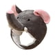 thumbnail image 1 of Sombrero de felpa gris gorro amal gorros diadema Zulema Sombrero de felpa novedoso, 1 of 8