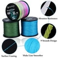 thumbnail image 3 of Sougayilang 9 Strands PE Fishing Line 300/500/1000M Braided Strong Wire Multifilament Carp Fishing Line, 3 of 8