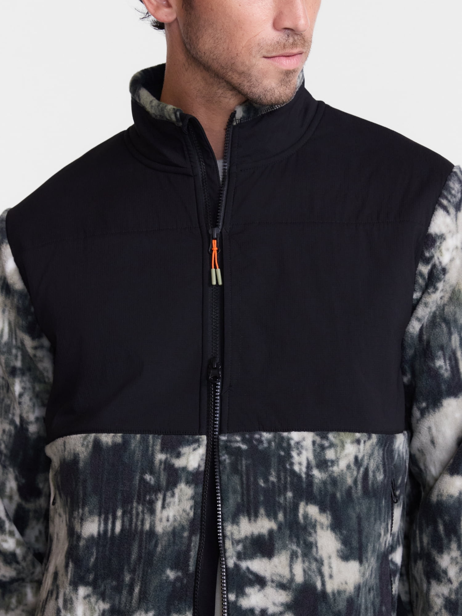 Ozark Trail Men's Mixed Media Jacket, Sizes S-3XL