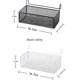 thumbnail image 5 of Hanging Basket Bed Bedside Organizer Storage Wall Dorm Bunk Cabinet Door, 5 of 5