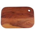 thumbnail image 3 of Cutting Board Series, Acacia Wood Cutting Boards for Kitchen, Wooden Serving Charcuterie Board, Organic Wood Board, Ideal for Chopping Meat, Fruits, Cheese 11.8"x7.8", 3 of 7