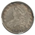 thumbnail image 2 of 1827/6 Bust Half Dollar AU-50 NGC (O-101), 2 of 2