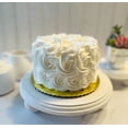 thumbnail image 6 of Dezicakes Wedding White Faux Rosette Fake Cake, 6 of 10
