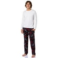 thumbnail image 2 of Jujutsu Kaisen Men's Tokyo Jujutsu High School Logo Allover Print Adult Lounge Sleep Pants, 2 of 4