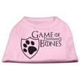 thumbnail image 1 of Game Of Bones Screen Print Dog Shirt Light Pink Xxl (18), 1 of 1
