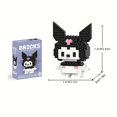 thumbnail image 4 of 1pc Random Kawaii Character Mini Brick Figures Building Blocks Cute Cartoon Bricks Mini Figures, Building Blocks. Christmas Halloween Gifts/Deco, 4 of 5