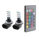 thumbnail image 1 of 2 piezas 880881 H1 H3 5050 colorido RGB LED faro de coche faros antiniebla accesorios de bombillas de lámpara - 881 enchufe Macarena LUCHERA DE FUERA DE COCHE FOGER, 1 of 8