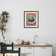thumbnail image 3 of Stupell Industries Cottage Retro Artichoke over Orange Black Framed Print Under Glass, 13 x 16, by The Prints Vibe, 3 of 8