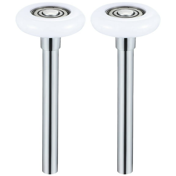 SEWOART Quiet Garage Door Rollers 2Pcs Garage Door Replacement Roller Set Nylon For Stable Performance