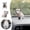 59#white, variant on Cute Shaking Head Dog Car Dashboard Decoration, Resin Bobblehead Figurine, Lucky Meaning Interior Ornament, Non-Slip Base, Car Center Console Decor, Home Office Desktop Gift