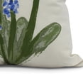 thumbnail image 2 of Simply Daisy, 18 x 18 inch,Bluebell Decorative Pillow,Blue, 2 of 2
