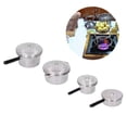 thumbnail image 3 of Pot de Casa de Muñecas, 1:12 Dollhouse Kitchen Pot en Miniatura Stovetop Para Accesorio de Casa de Muñecas para Juguetes de Cocina, 3 of 7