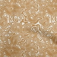 thumbnail image 1 of oneOone Georgette Viscose Brown Fabric Moire Craft Projects Decor Fabric Printed By The Yard 42 Inch Wide, 1 of 4