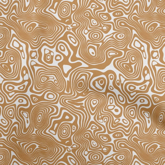 oneOone Velvet Brown Fabric Moire Sewing Craft Projects Fabric Prints By Yard 58 Inch Wide