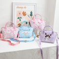 thumbnail image 3 of Cute Mini Purse Crossbody, Soft PU Leather Messenger Shoulder Bag Cartoon Handbag, 2Pcs, 3 of 6
