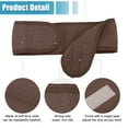 thumbnail image 4 of Unique Bargains 4 Pcs Spa Headband Soft Women Hair Bands for Face Washing Bath Facial Mask Yoga Brown, 4 of 7