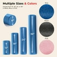 thumbnail image 6 of Sunny Health & Fitness 36" Yoga Foam Roller (Blue), 6 of 9