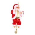 thumbnail image 3 of Cuerda de escalada Musical de Papá Noel, adorno de Navidad colgante, escalada eléctrica, Papá Noel para puerta de casa, de Navidad, adorno de Colco Cuerda de escalada de Papá Noel, 3 of 8