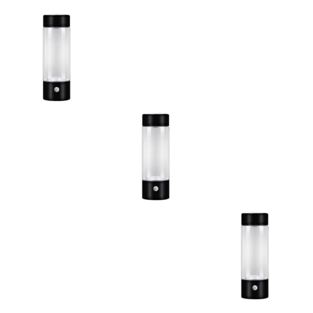 Matsuzay Generador de hidrógeno duradero Botella de agua Ionizador de agua 10W 700-800 ppb Negro Type1 NO1