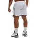thumbnail image 2 of Sunloudy - Pantalones cortos deportivos para hombre, cintura elástica, transpirable, de secado rápido, para gimnasio, fitness, pantalones cortos delgados Sunloudy  S M L XL XXL, 2 of 8