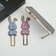 thumbnail image 5 of Accesorios para celulares, soporte para celular para auto, soporte para celular, soporte plegable con forma de conejito, soporte para celular de escritorio, linda tarjeta ventilada, regalo para estudi, 5 of 5