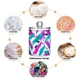 thumbnail image 6 of Yayeee 4 Pack Qtip Holder Dispenser for Bathroom with Lid Cotton Swab Canister, Abstract Drawing, 6 of 6