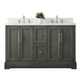 thumbnail image 6 of Vanity Art Modern 54" Single Freestanding Bathroom Vanity with Sink and Engineered Marble Top, 6 of 10