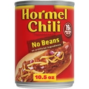 HORMEL Chili, No Beans, No Artificial Ingredients, 10.5 oz Steel Can