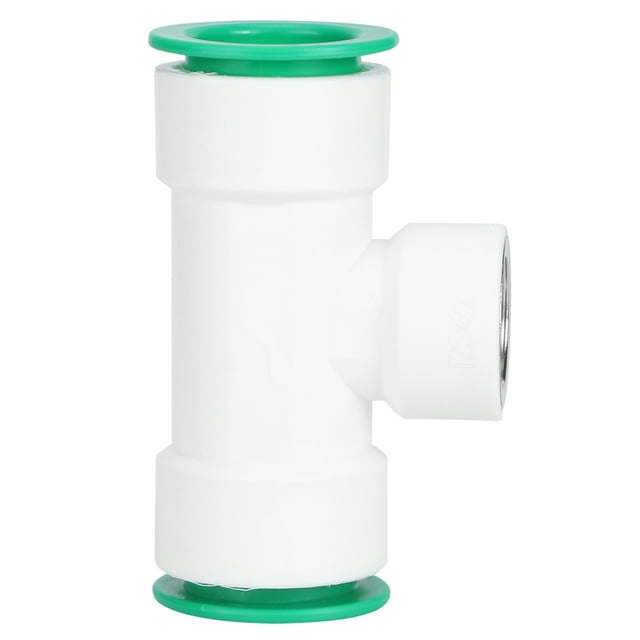 Conector En T, Conexión De Tubería De Rosca Hembra Plástico PPR Para Plomería Para Fábrica Para Materiales De Construcción Para Mejoras En El Hogar